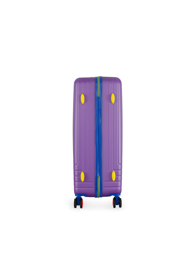 Semi Line Μεγάλη Βαλίτσα Semi Line T5940-3 Μωβ