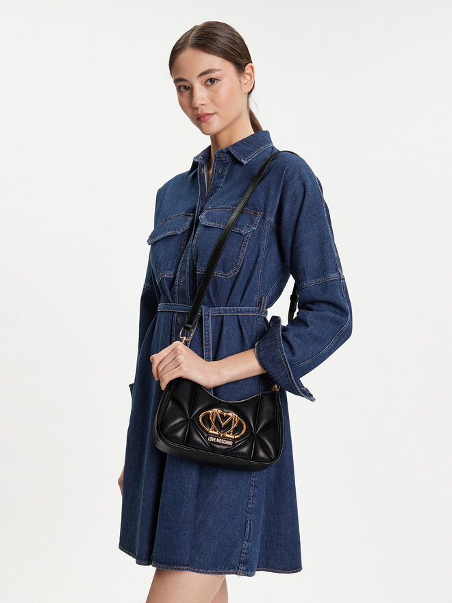 LOVE MOSCHINO Τσάντα LOVE MOSCHINO JC4080PP1NLC0000 Μαύρο