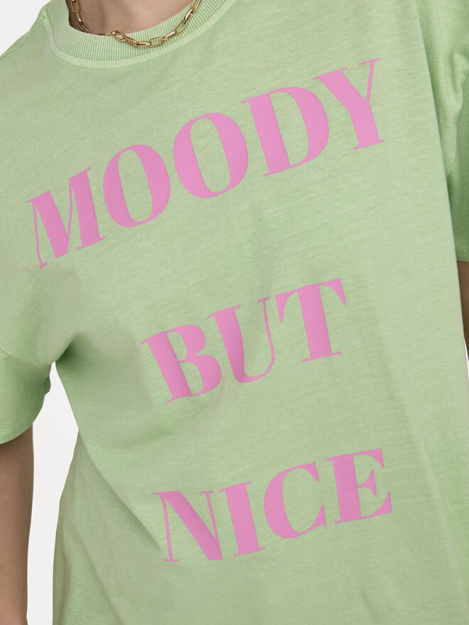 ONLY ONLY Camiseta Rilly 15316994 Verde Regular Fit