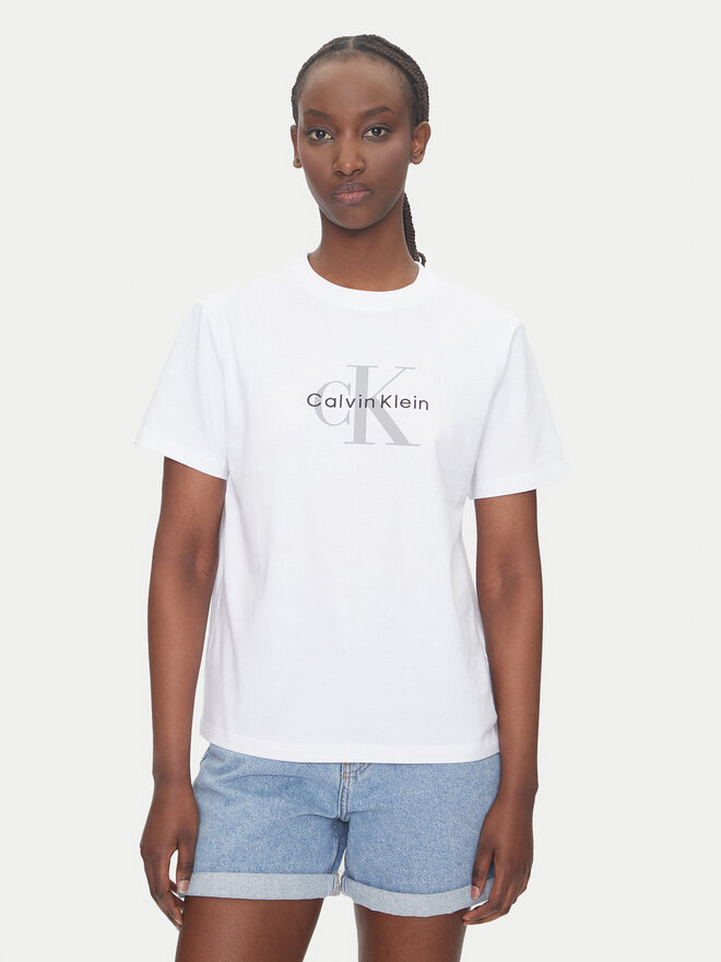 Calvin Klein Jeans Calvin Klein Jeans Camiseta Hero LV047B865G Blanco Regular Fit