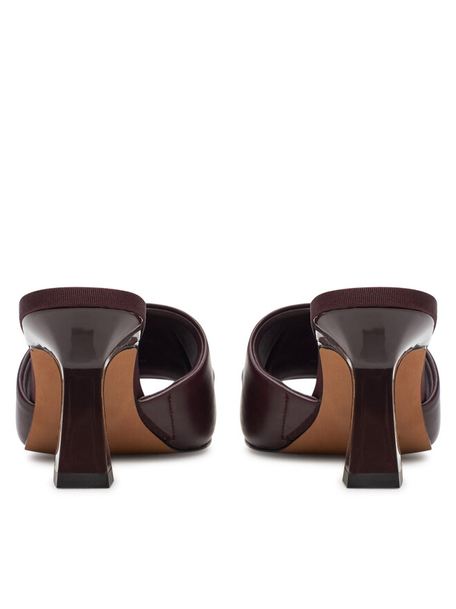 DKNY Klapki DKNY Keke K3471856 Bordowy