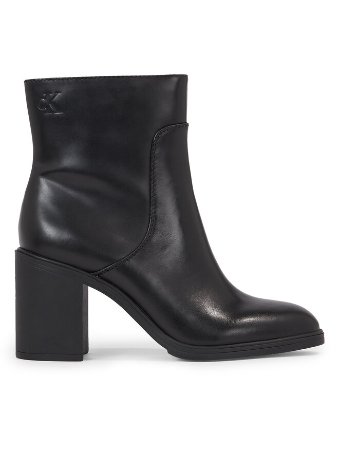 Calvin Klein Jeans Aulinukai Calvin Klein Jeans Mid Block Heel Boot Lth Wn YW0YW01259 Juoda