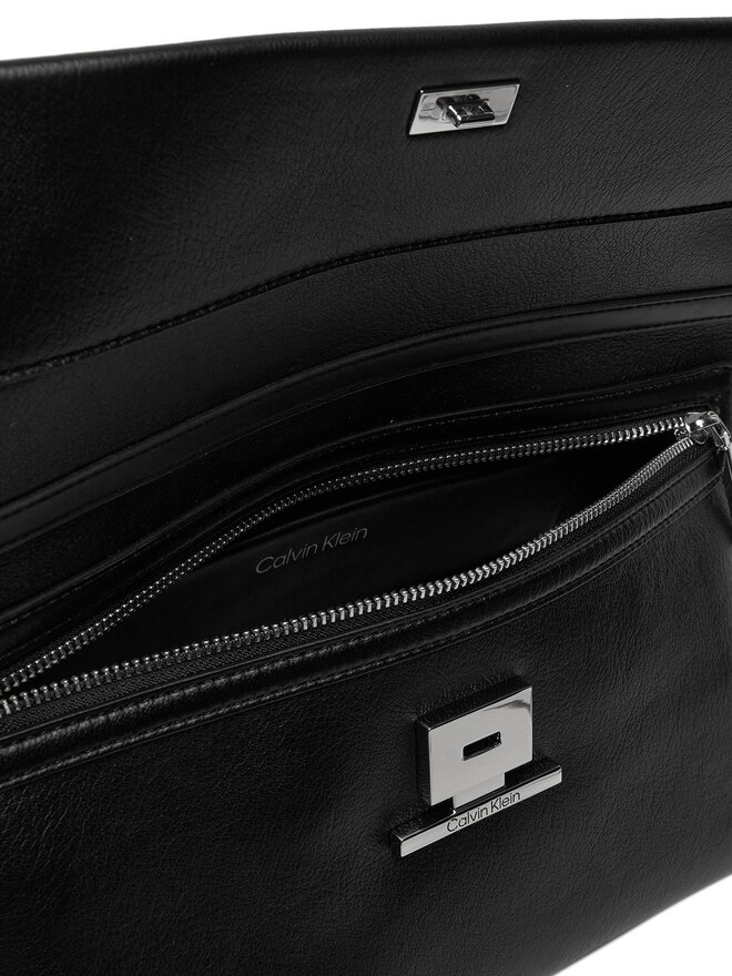 Calvin Klein Τσάντα Calvin Klein Linear K60K612560 Μαύρο