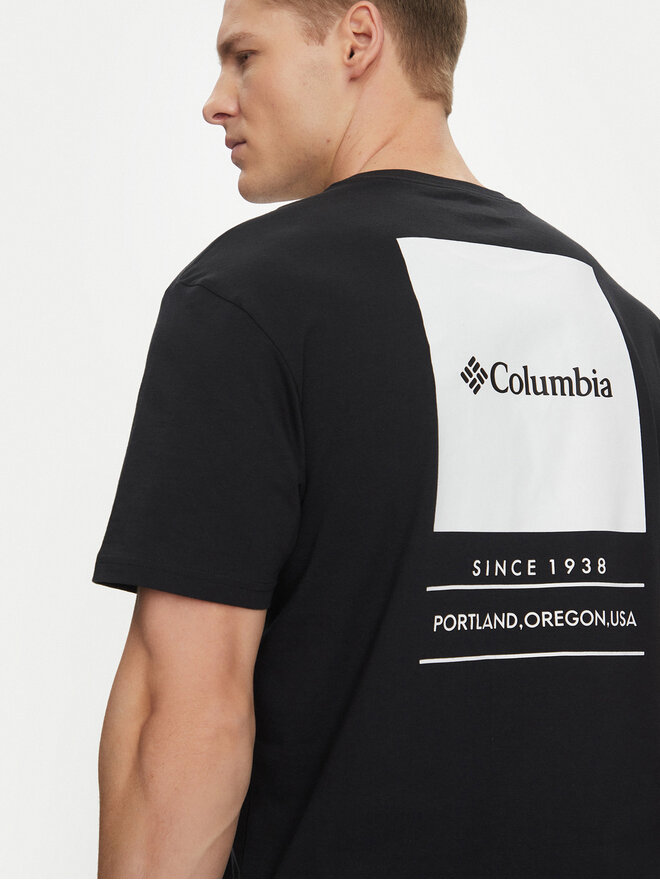 Columbia Columbia Camiseta Barton Springs™ 2058331 Negro Regular Fit