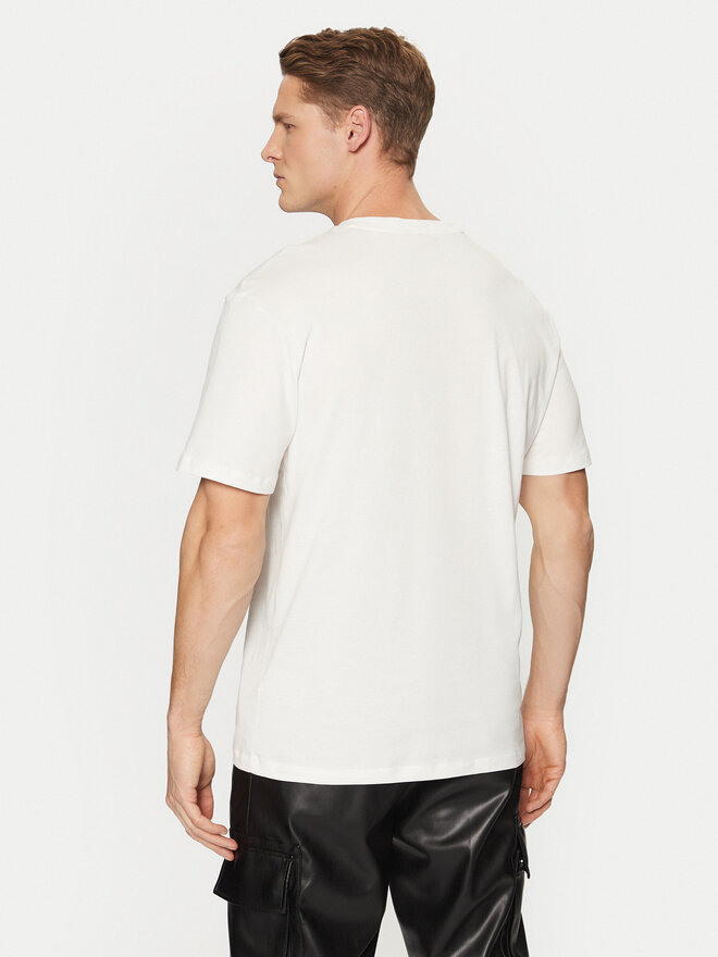 HUGO HUGO Футболка Dostalgi 50530684 Білий Relaxed Fit