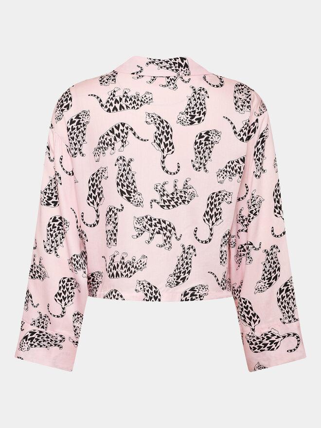 Hunkemöller Hunkemöller Pizsama felső 203159 Rózsaszín Comfortable Fit