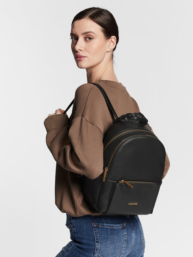 Liu Jo Batoh Liu Jo Ecs M Backpack AXX021 E0031 Černá
