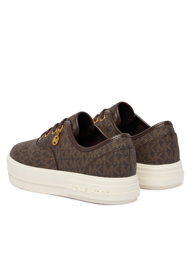 MICHAEL Michael Kors Снікерcи MICHAEL Michael Kors Lindsey 43T6LDFS1B Коричневий