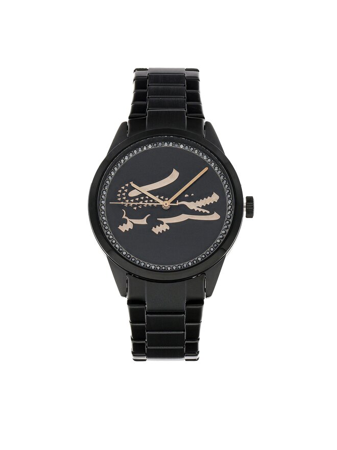 Lacoste Годинник Lacoste Ladycroc 2001192 Чорний