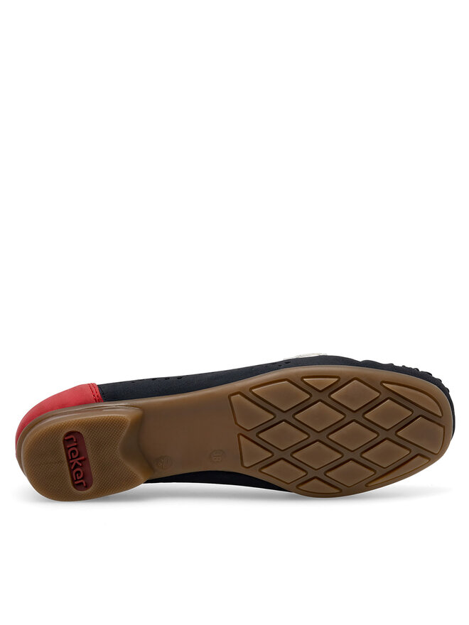 Rieker Mocasini Rieker 40065-14 Bleumarin