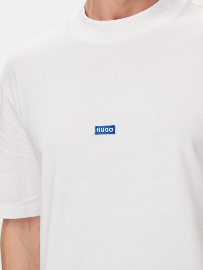 HUGO HUGO Camiseta Nieros 50509991 Blanco Regular Fit