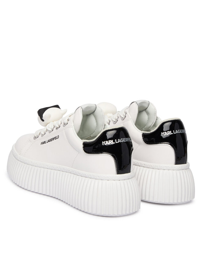 KARL LAGERFELD Снікерcи KARL LAGERFELD Kreeper Lo KL42336T Білий