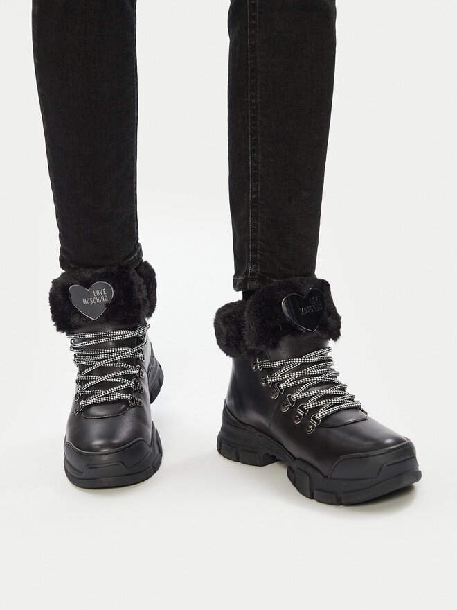 LOVE MOSCHINO Stiefeletten LOVE MOSCHINO JA15484G0LIAS00A Schwarz