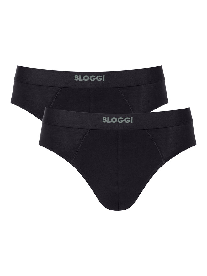 Sloggi Sloggi 2er-Set Slips 10222378 Schwarz