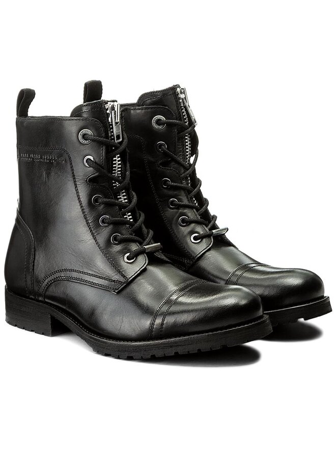 Botas altas Pepe Jeans Melting Tongue Zip PMS50157 Negro zapatos.es
