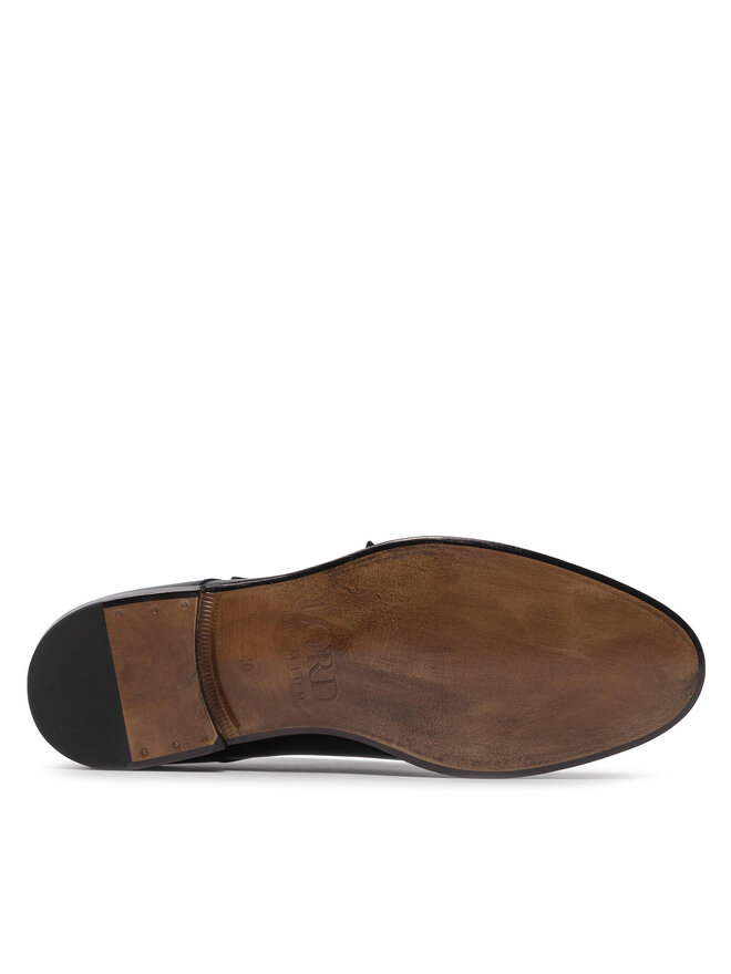 Lord Premium Półbuty Lord Premium Double Monks 5502 Czarny