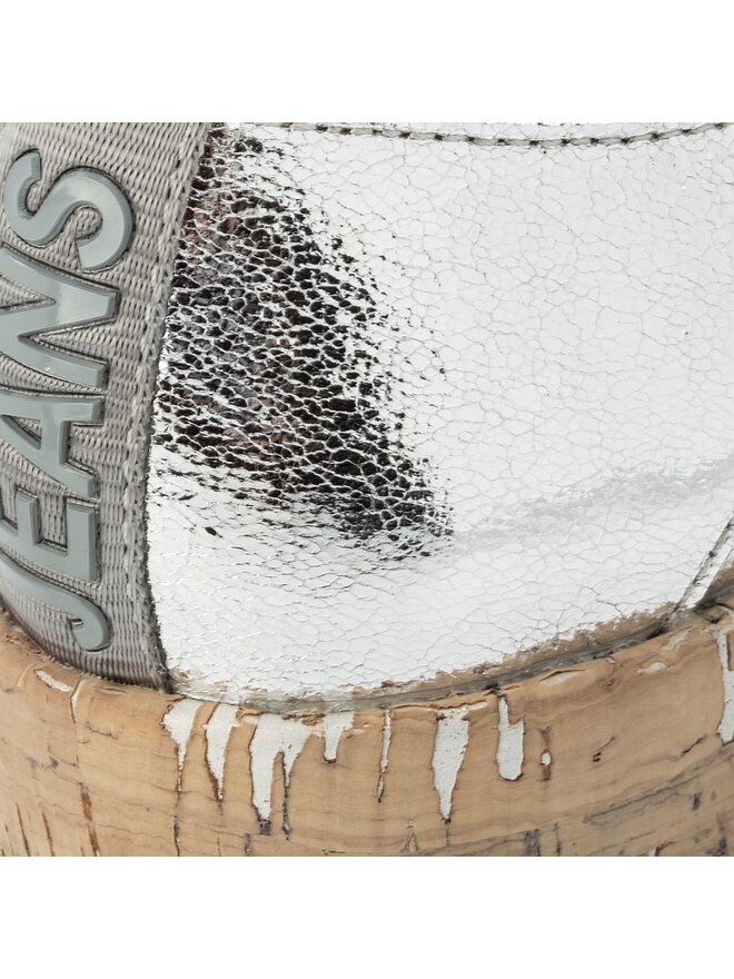 Tommy Jeans Оксфорди Tommy Jeans Metallic Platform Lace Up Shoe EN0EN00207 Срібний