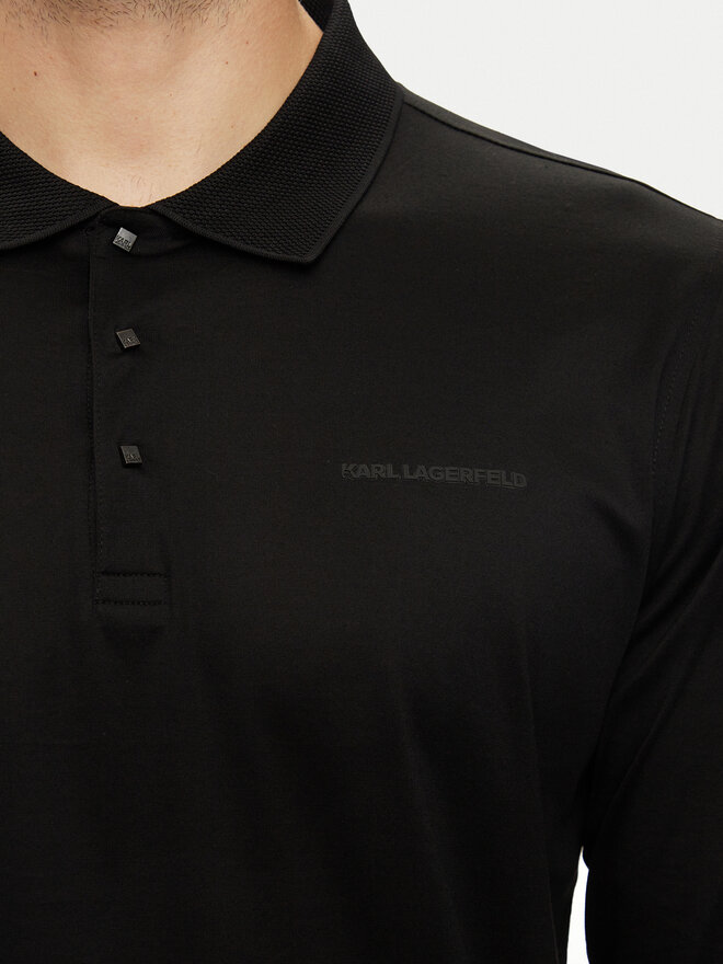 KARL LAGERFELD KARL LAGERFELD Polo 745000 544200 Negro Regular Fit