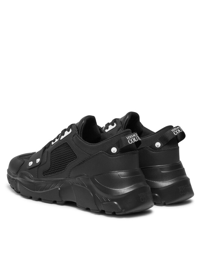 Versace Jeans Couture Αθλητικά Versace Jeans Couture Speedtrack 77YA3SC4 Μαύρο