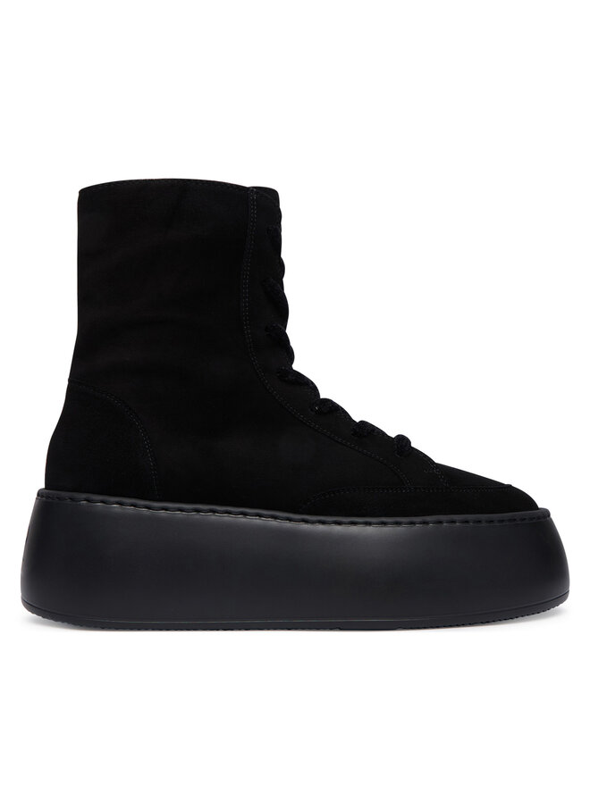 AGL Schnürschuhe AGL Vibe Lowboot D946512PJV Schwarz