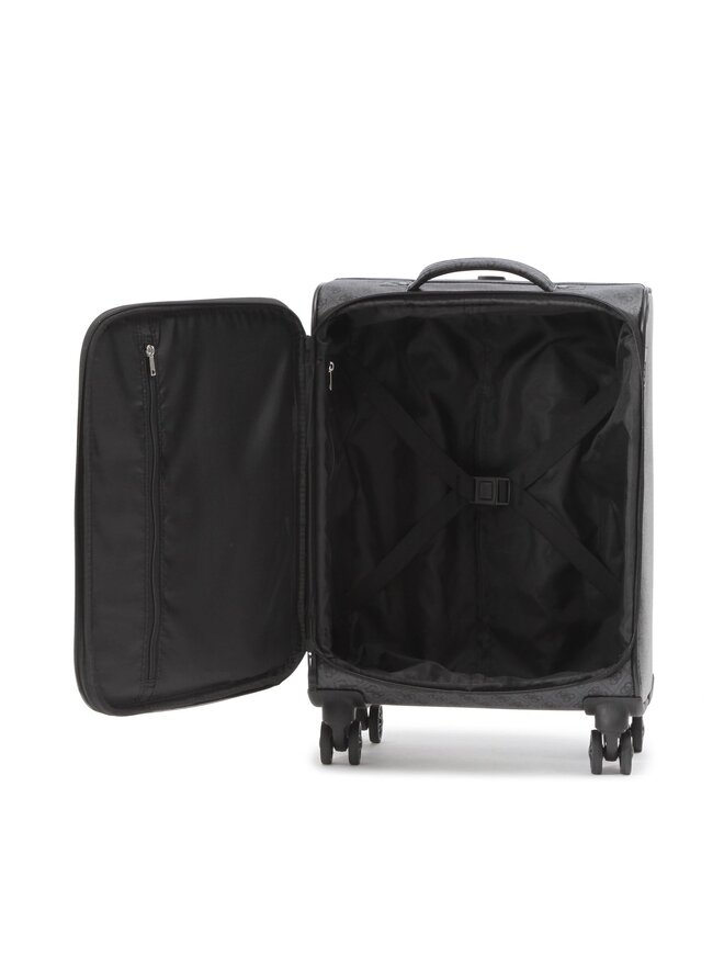 Guess Βαλίτσα Καμπίνας Guess Vezzola Travel TMVZLS P3301 Μαύρο
