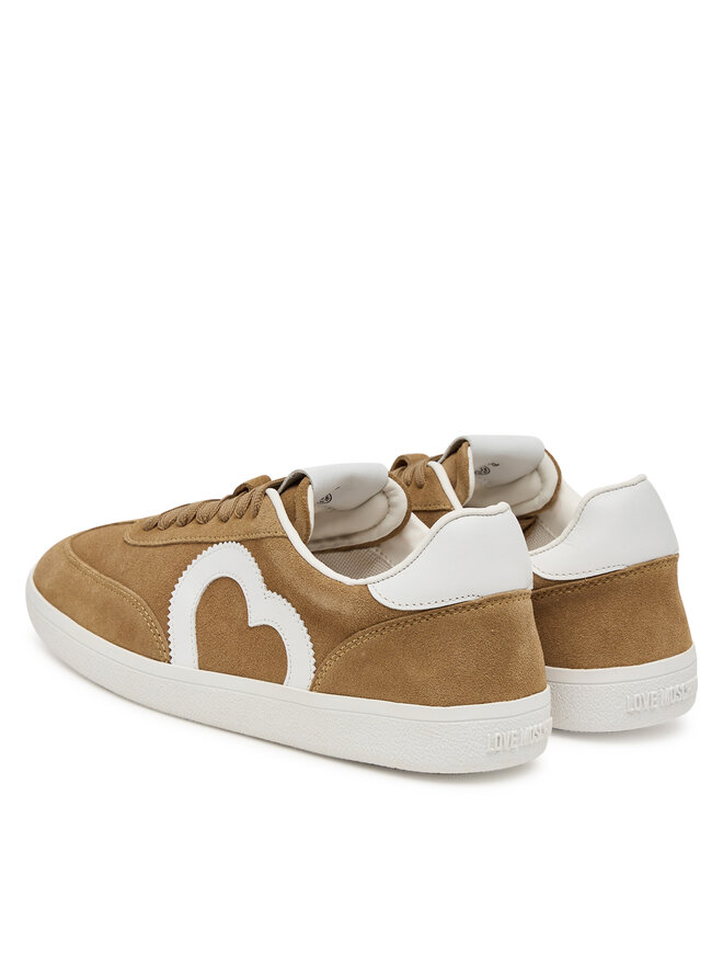 LOVE MOSCHINO Снікерcи LOVE MOSCHINO JA15112G1NIG010440 Бежевий