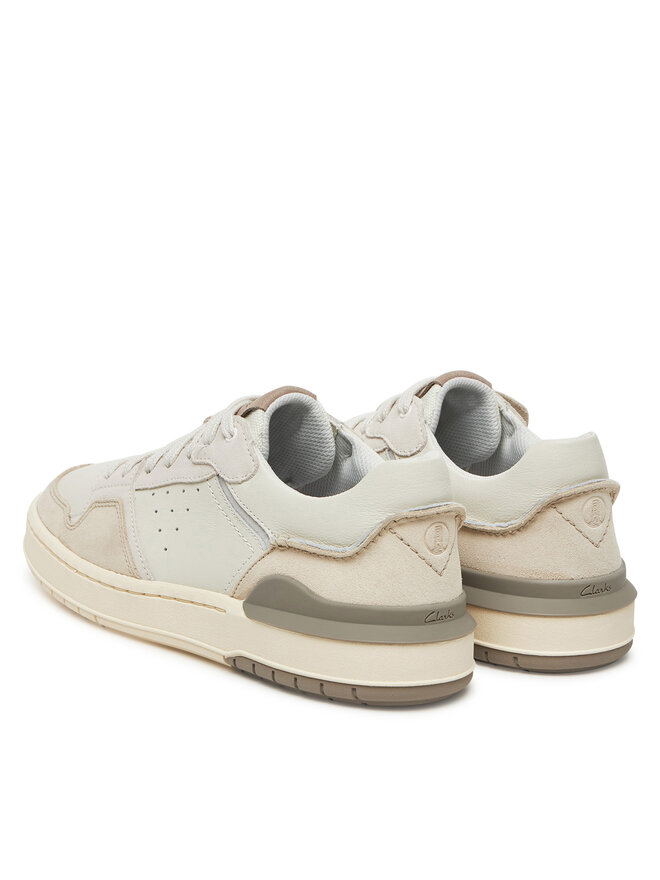 Clarks Sneakers Clarks Courtlite2 Lo 26181290 Écru