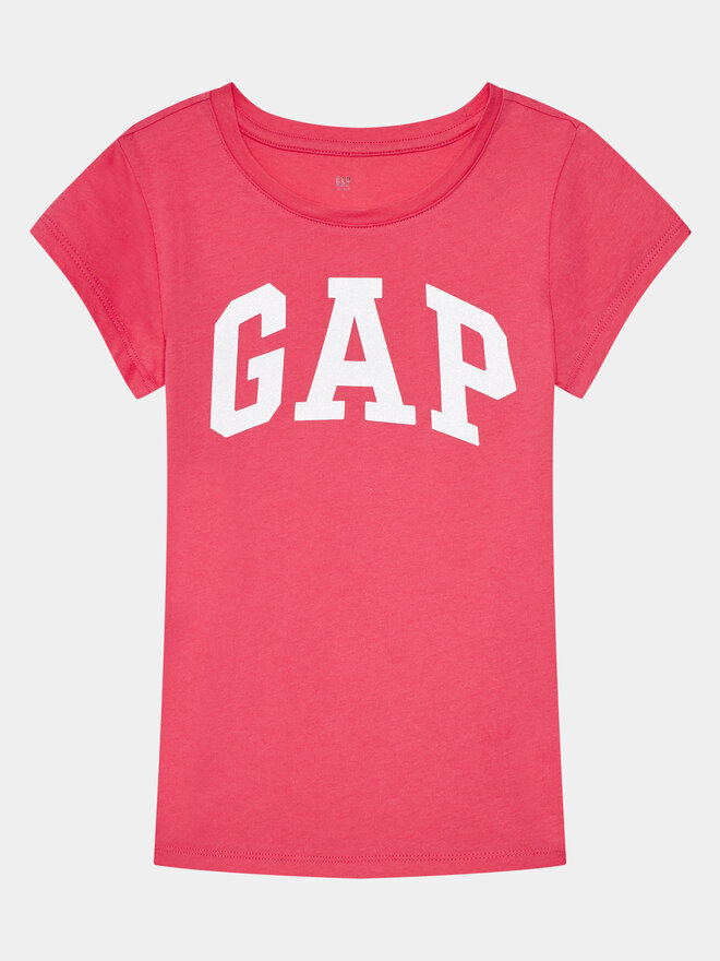 Gap Gap Marškinėliai 460525-05 Rožinė Regular Fit