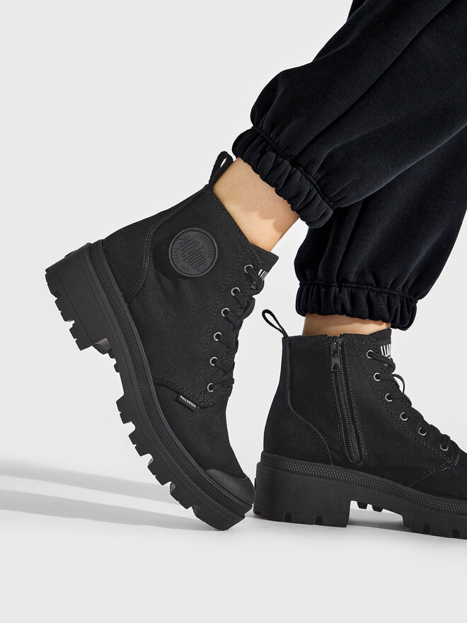 Palladium Trappers Palladium Pallabase Twill 96907-008-M Negru