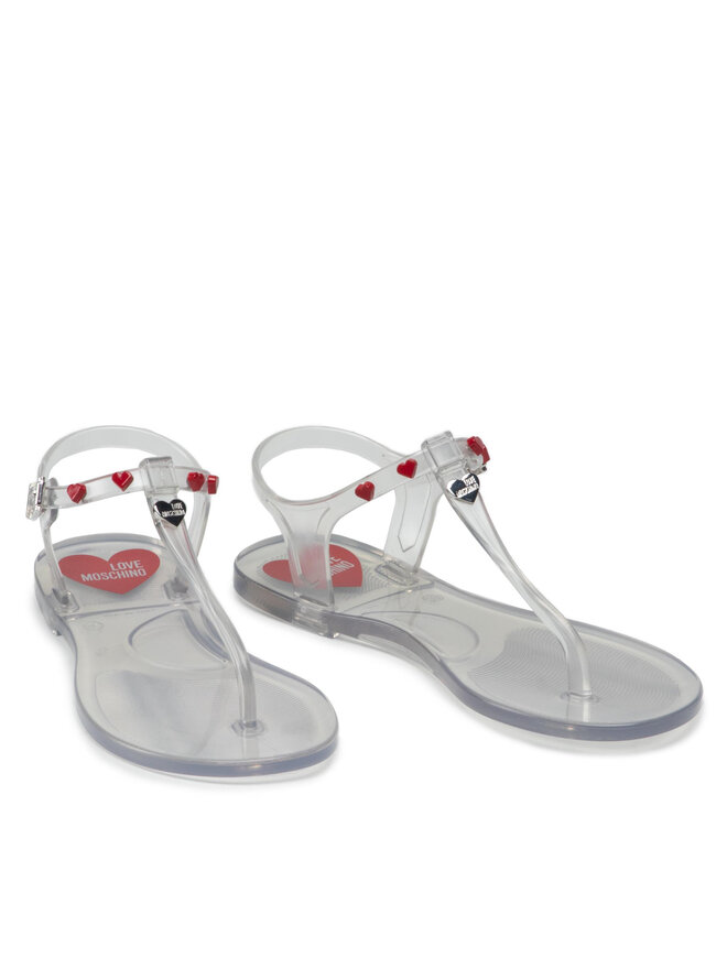 LOVE MOSCHINO Сандали LOVE MOSCHINO JA16171G0EI33998 Бял