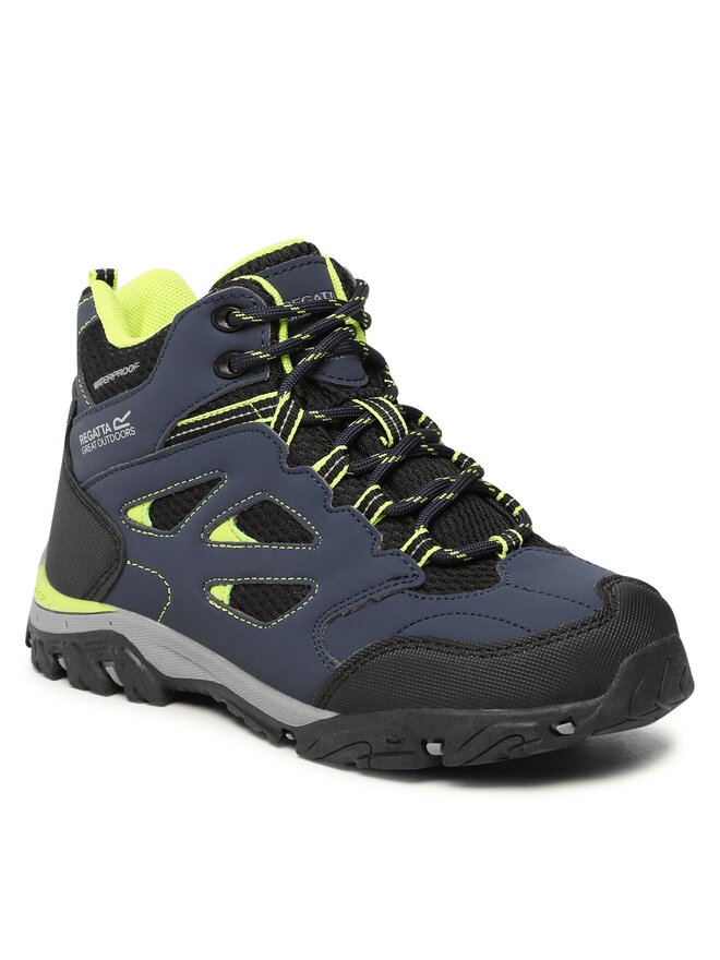 Regatta Trekkingschuhe Regatta Holcombe Iep Mid Jnr RKF573 Dunkelblau
