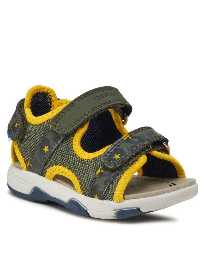 Geox Sandály Geox B Sandal Multy Boy B450FA 014CE C0629 M Khaki