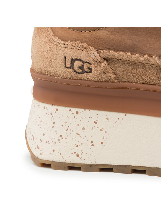Sneakersy Ugg W Marin Lace 1120720 Brązowy | eobuwie.com.pl