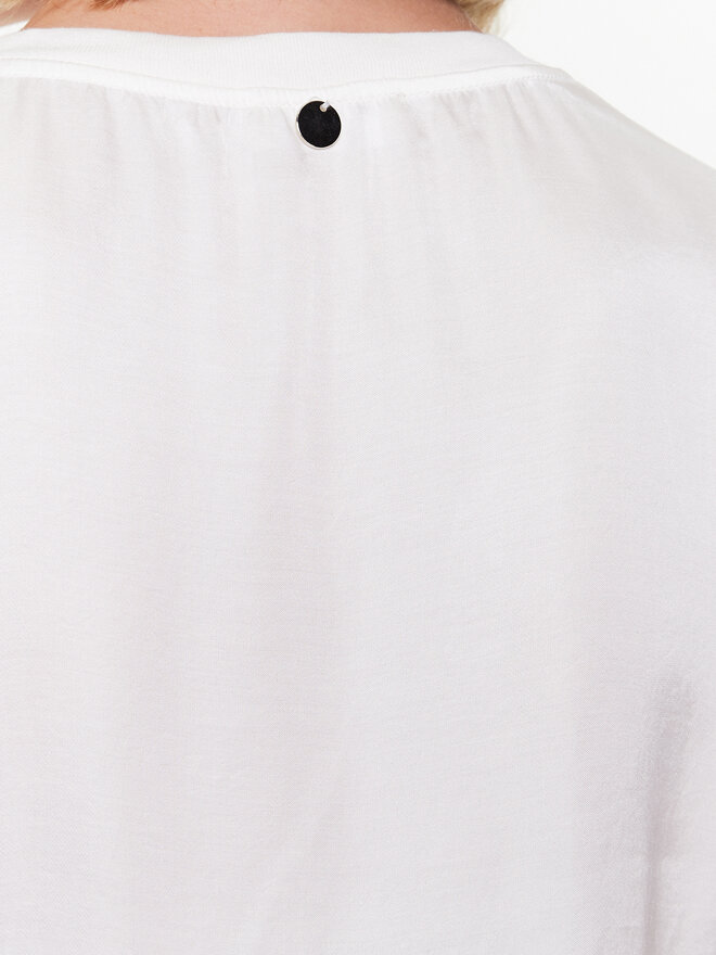 Liu Jo Liu Jo Camiseta WA3146 T3378 Blanco Regular Fit