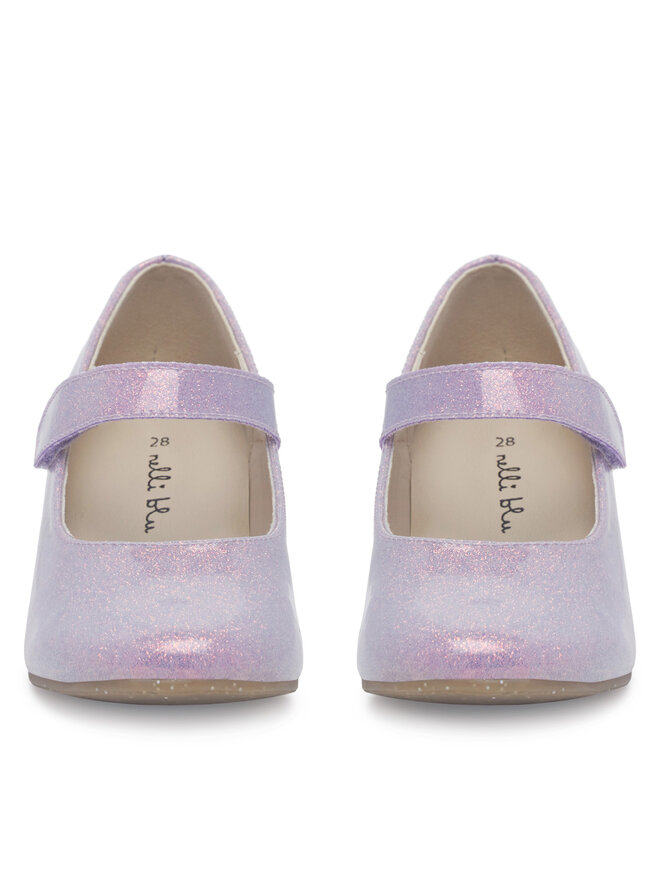 Nelli Blu Półbuty Nelli Blu BIC-SS25-20526DGKF1 Fioletowy