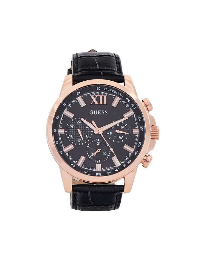 Guess Uhr Guess Walker GW0901G5 Schwarz