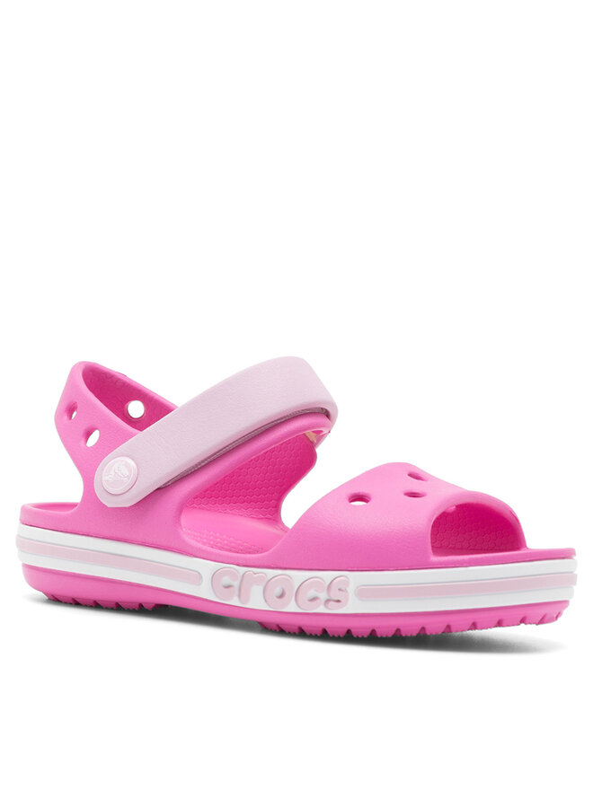 Crocs Szandál Crocs BAYABAND SANDAL K 205400-6QQ Rózsaszín
