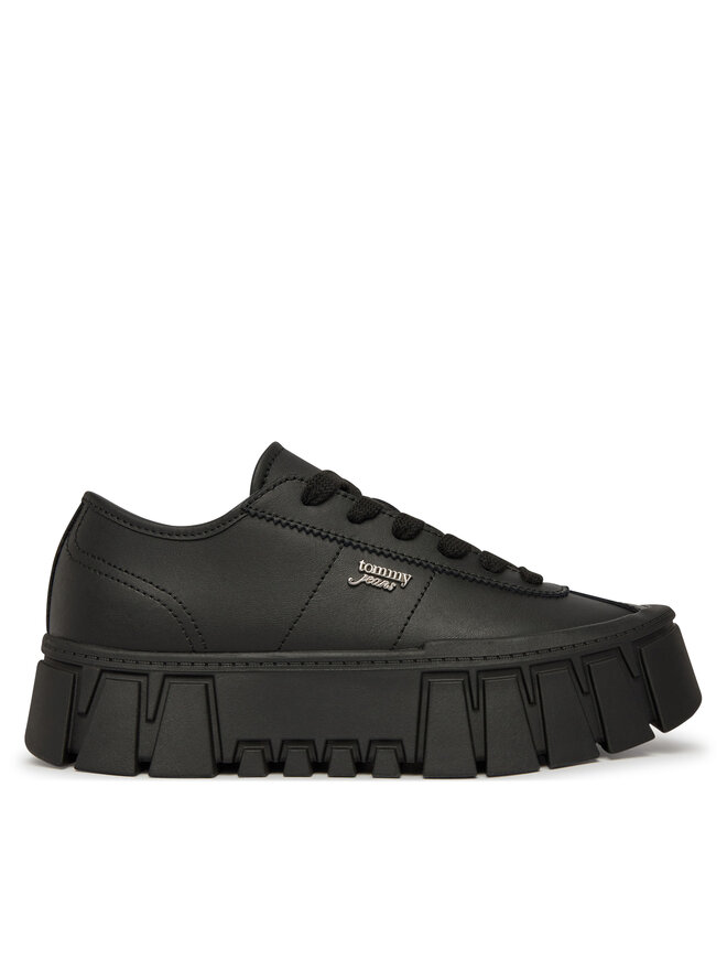 Tommy Jeans Sneakers Tommy Jeans Tjw Platform Sneaker Leather Lc EN0EN03165 Schwarz