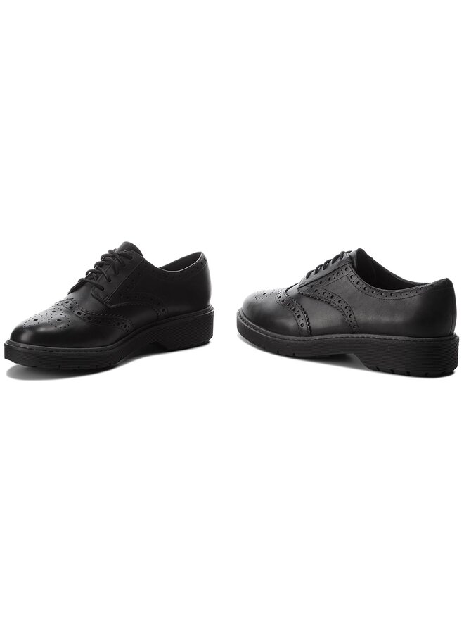 Oxfords Clarks Alexa Darcy 261352404 Nero escarpe