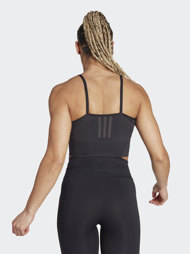 adidas adidas Τοπ Aeroknit IB0684 Μαύρο Slim Fit