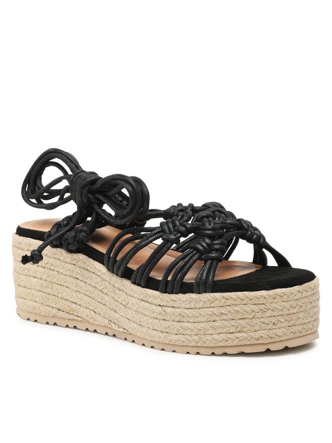 DeeZee Espadrile DeeZee RT220681 Crna