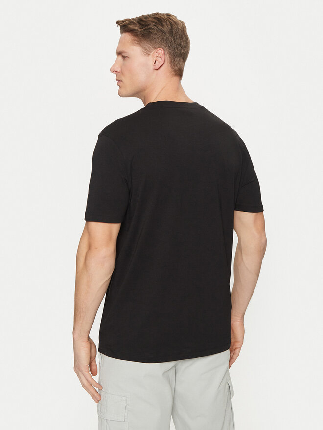 HUGO HUGO T-Shirt Dulivio 50467556 Schwarz Regular Fit