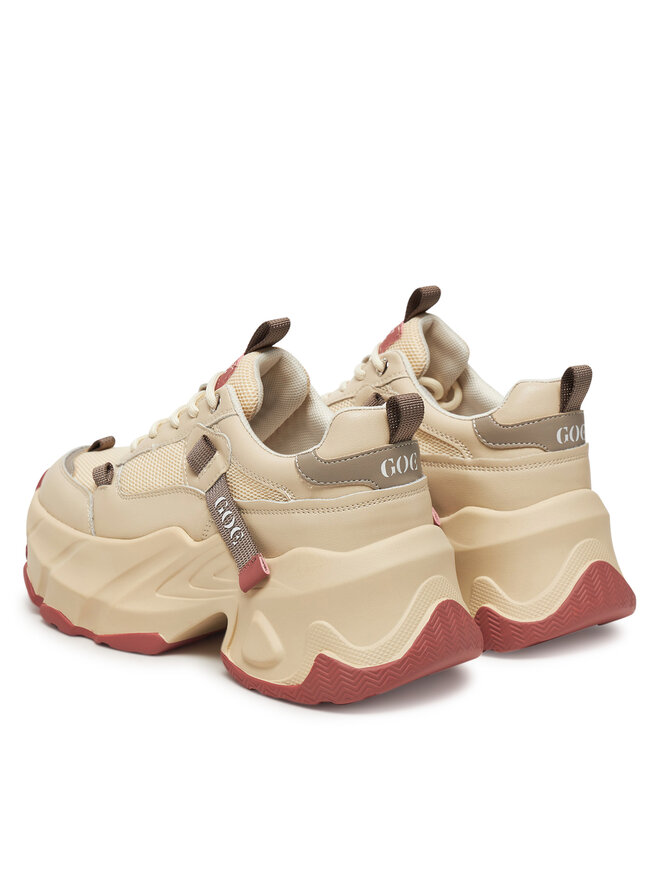 GOE Sneakersy GOE RR2N4053 Béžová