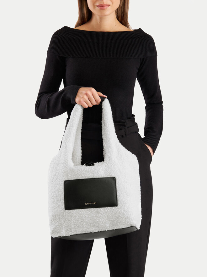 Jenny Fairy Handtasche Jenny Fairy JFR-L-001-06 Weiß