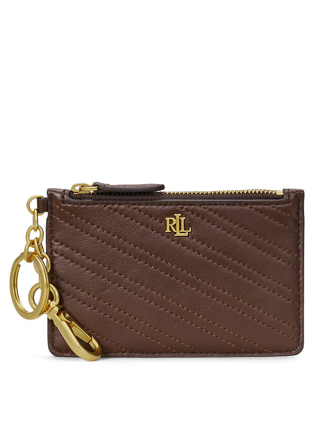 LAUREN RALPH LAUREN Estuche para tarjetas de crédito LAUREN RALPH LAUREN 432951706003 Marrón