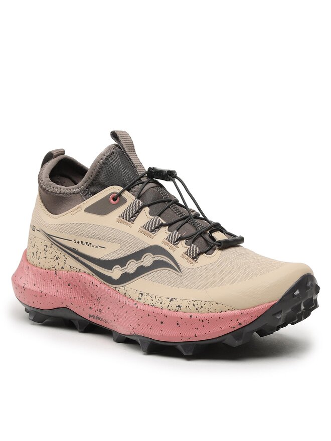Saucony Běžecké boty Saucony Peregrine 13 ST S10840 Béžová