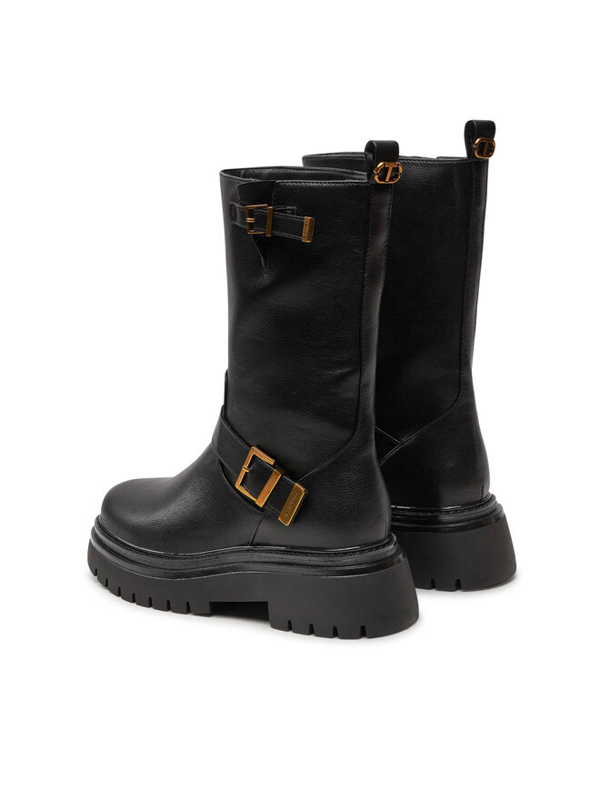 TWINSET Μποτάκια TWINSET 242TCP042 Μαύρο