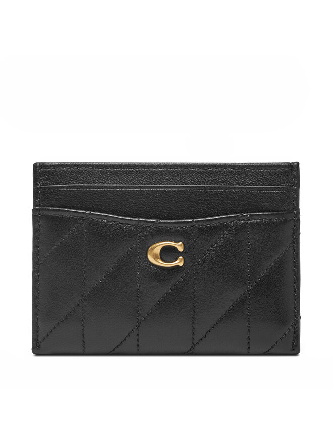 Coach Puzdro na kreditné karty Coach CM434 Čierna