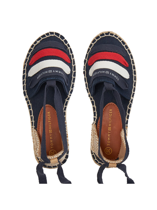 Tommy Hilfiger Espadrilky Tommy Hilfiger T3A7-33280-0890800 M Modrá