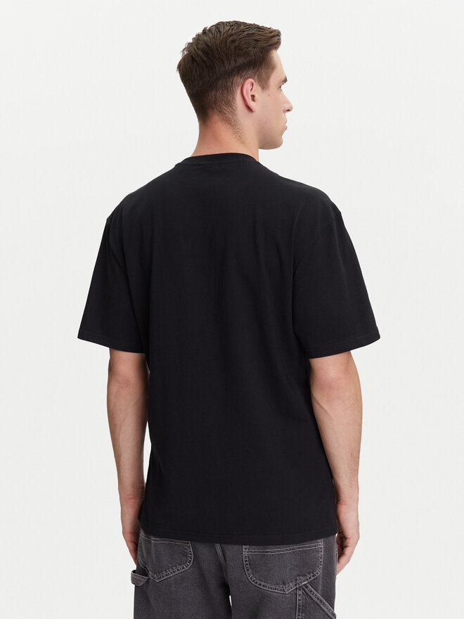 Karl Kani Karl Kani Marškinėliai Small Signature Essential PD00008141 Juoda Relaxed Fit